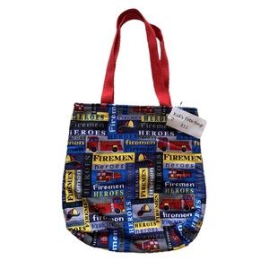 FIREMEN HEROES Child's Tote Bag
